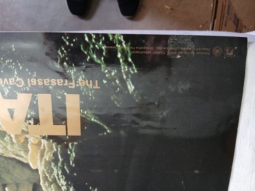 Vintage ENIT Italy The Frasassi Caves, Genga (Ancona) Poster - Picture 14 of 24
