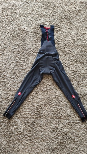 Castelli Sorpasso 2 Men's Thermal Cycling Bib Tights Grey Size: ~L NEW ! - Picture 17 of 22