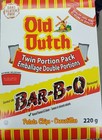 Old Dutch BBQ Barbeque Potato Chips, 220g/7.8 oz., Box (3pk)