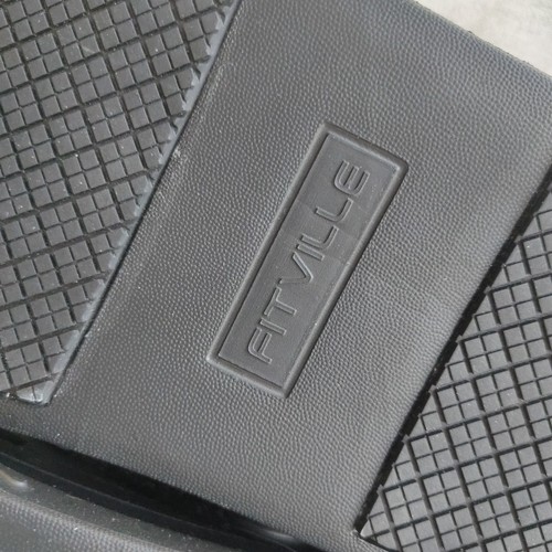 FitVille Mens Recovery Clog Sandal Lined Shoe ArchMax Cushioned UK 12 Wide Black - Picture 15 of 17