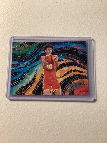 2024-25 Panini Court Kings - Artistry in Motion Zaccharie Risacher #16 (RC) - Picture 1 of 2