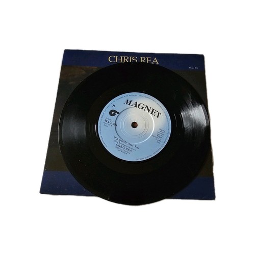CHRIS REA - ON THE BEACH 7" Vinyl Record 1986 - Picture 4 of 4