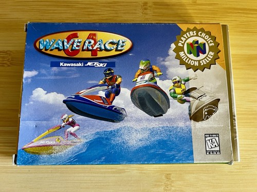 Wave Race 64 Nintendo 64 N64 100% CIB Completo En Caja - ¡Excelente! - Imagen 7 de 12