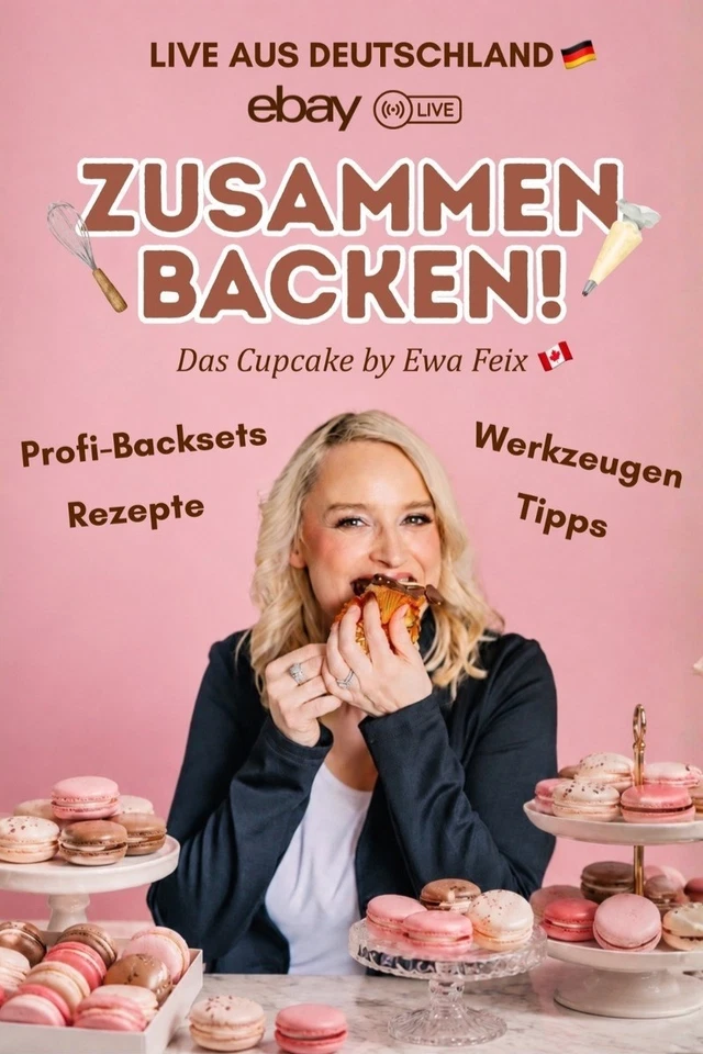 Meine alle erste Ebay Live! Macarons Backen & Tools kennenlernen!
