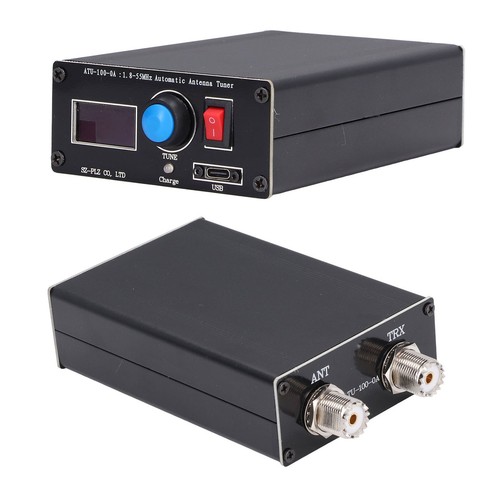 Mini Automatic Antenna Tuner 0.96in Display USB Charging Radio Tuner 1.8 - AL - Zdjęcie 21 z 22