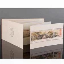 China 2022-8 Stamp Booklet The prosperous scene of Suzhou Stamps Long Scroll