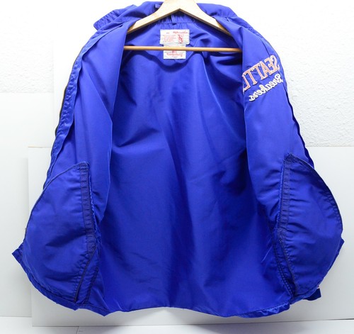 Vintage Seattle Breakers WHL Western Hockey League Team Jacke 1977-85 Gr. 40 - Bild 6 von 18