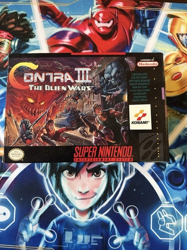 Contra III: The Alien Wars SNES NUR VERPACKUNG