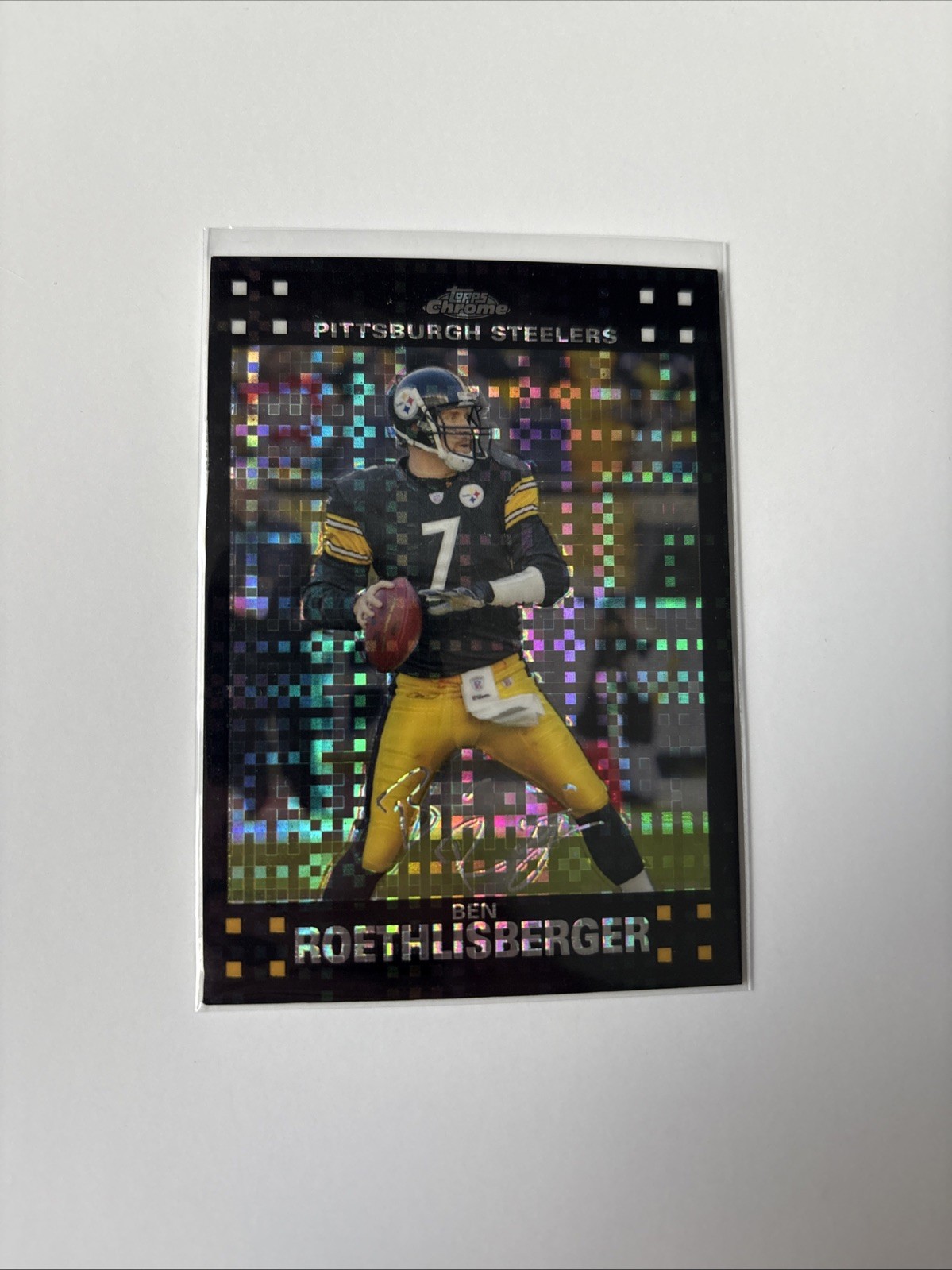 2007 Topps Chrome - Ben Roethlisberger #TC62 X-Fractor