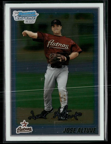 2010 Bowman Chrome #BCP137 Jose Altuve Prospects