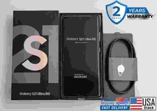 FACTORY NEW SEALED SAMSUNG GALAXY S21 ULTRA 5G GSM CDMA UNLOCKED 2 YEARS WARRANT