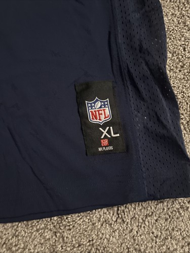 New Patriots Jersey Julian Edelman Youth XL 18/20 Blue NFL Team Apparel - Picture 4 of 7