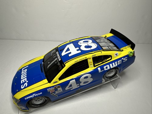 2016 Jimmie Johnson #48 Lowe’s Darlington Throwback Chevy NASCAR Diecast 1:24 - Picture 9 of 11