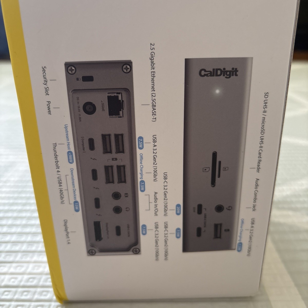 NEW: CalDigit TS4 Thunderbolt 4 18 Ports Docking Station