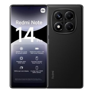 Xiaomi Redmi Note 14 Pro 4G 256GB 8GB Octa Core NFC 120Hz IP69 ITALIA BLACK
