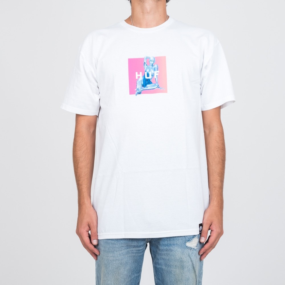 T-SHIRT UOMO HUF X SORAYAMA BOX S/S TEE TS00638.WHT T-SHIRT UOMO HUF X SORAYAMA BOX S/S TEE TS00638.WHT