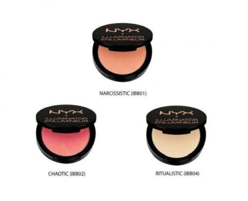 NYX Pressed Powder Illuminator Choose: 01 Narcissistic 02 Chaotic 04 Ritualistic