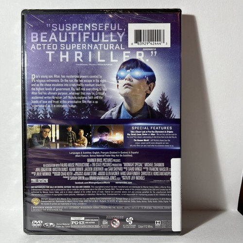 Midnight Special (DVD, 2016) - Imagen 2 de 2