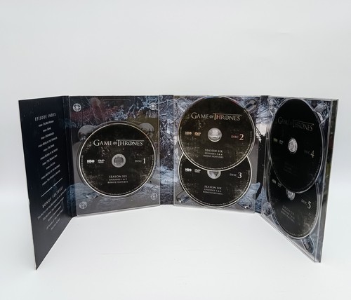 Game Of Thrones The Complete Sixth Season DVD 5 Discs Hologram Cover - Picture 12 of 14
