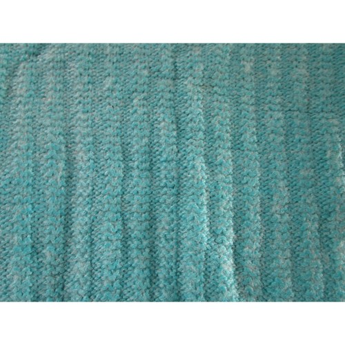Vintage 1960's Hand-Knit Sweater Skirt Set Turquoise XS to S - Picture 17 of 24