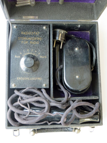 Radiostat - Altes Reizstromgerät, Hochfrequenzapparat - Bild 3 von 4