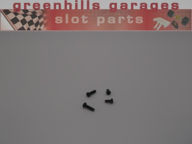Greenhills Scalextric Mitsubishi EVO7 Screw Set x 4 - Used - P6077 Greenhills Scalextric Mitsubishi EVO7 Screw Set x 4 - Used - P6077