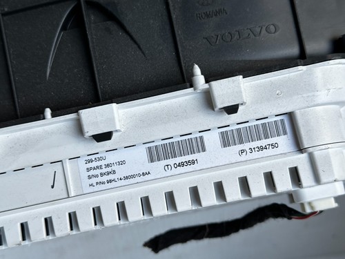 Volvo S60 2014-2016 velocímetro central calibre grupo P: 31394750 ¡OEM! - Imagen 5 de 6