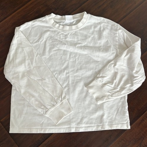 NEW Zara Girls Short Sleeves Crochet Top and White Long Sleeve Tshirt Bundle - Picture 5 of 7