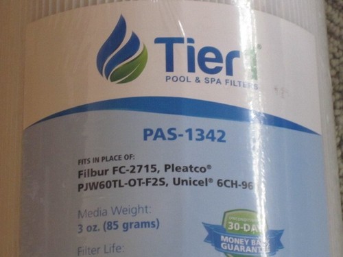 Brand New Tier 1 Pool & Spa Filter PAS-1342 - Picture 2 of 4