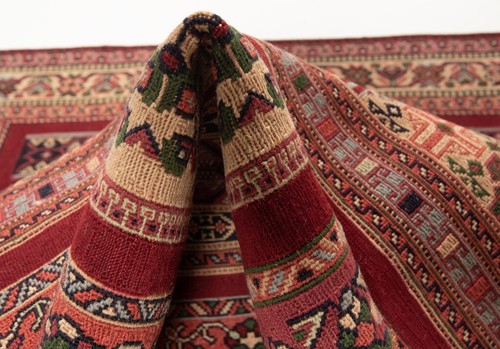 Kelim Suzani 145x97 cm Handgewebter Perserteppich Wolle Orient kilim Carpet - Picture 13 of 14