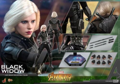 Figura 1/6 de la película Hot Toys obra maestra de Marvel Avengers Infinity War Black Widow - Imagen 3 de 11