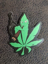 Guitar Laptop Skateboard Cannabi Pot Smoking Weed  Decal Sticker