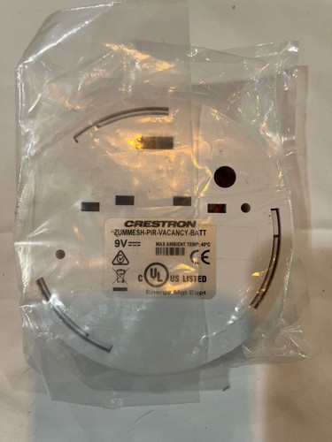 CRESTRON 6507984 ZUMMESH PIR WIRELESS BATTERY POWERED VACANCY SENSOR, WHITE - Picture 2 of 2