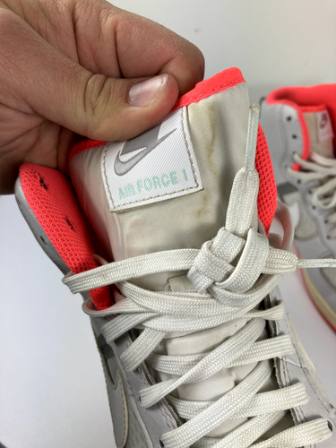 Nike Air Force 1 High '07 LV8 White Vast Grey Mens Shoes CI1117-101 10.5 - Picture 7 of 18