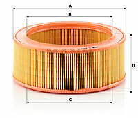MANN-FILTER C 2582 Air Filter for FORD,METROCAB