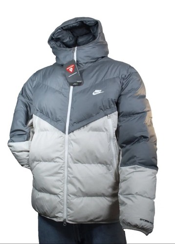 NIKE Size L Sportswear Storm-FIT Windrunner PrimaLoft Men Puffer Hooded Jacket - Picture 4 of 5