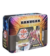 Bakugan Baku-Tin, Sectanoid Premium Collectors Storage Tin with Mystery Bakugan