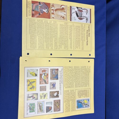 Birds And Flowers Stamp Collection - Picture 2 of 20