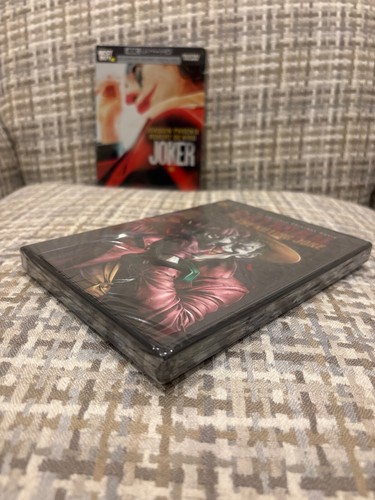 Joker 4K Ultra HD Blu-Ray Steel book BestBuy 4K & BATMAN KILLING JOKE DVD SEALED - Imagen 9 de 13