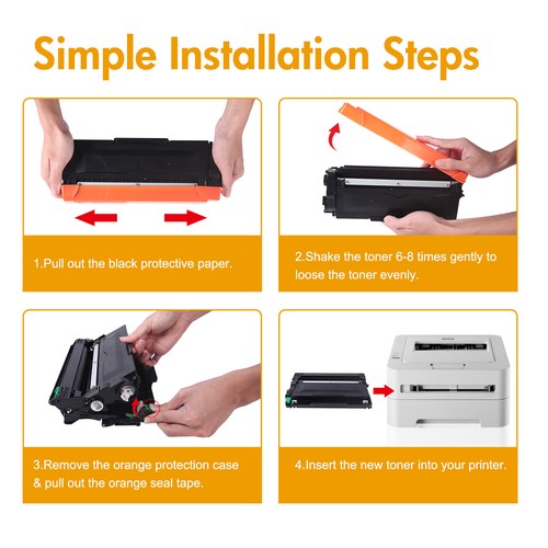 TN450 Toner DR420 Drum Compatible with Brother HL-2270DW 2280DW MFC-7360N Lot - Picture 5 of 27