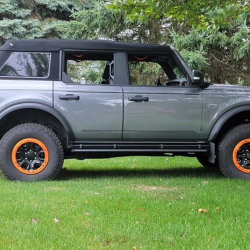 2 Stück Fenster Säulenpfosten Aluminiumlegierung Für Ford Bronco 4-Tür 2021-2024 - Picture 21 of 24