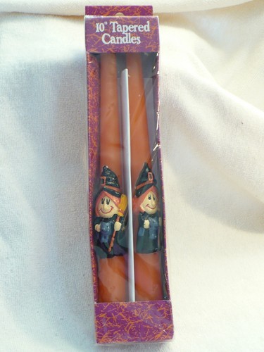 WB- 10" BRUJA CÓNICA VELAS HALLOWEEN MIP #50199 1/2 - Imagen 1 de 4