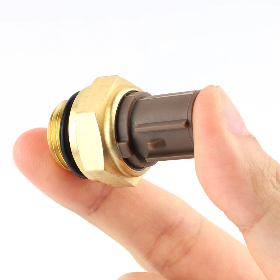 Conjunto OEM de 2 Interruptores de Ventilador de Refrigeração Sensor de Temperatura do Líquido de Refrigeração para Honda Accord CR-V Civic/ - Imagem 2 de 4