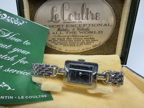 lecoultre swiss made ladies wristwatch with box & owners manual - Picture 1 of 12
