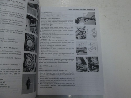 1992 1993 1994 1995 Suzuki DR250/250S Servicio Reparar Taller Manual Fábrica De - Imagen 11 de 12