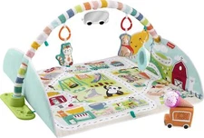 Fisher Price 9 Piece Infant Activity Gym with Jumbo Playmat and Music Truck