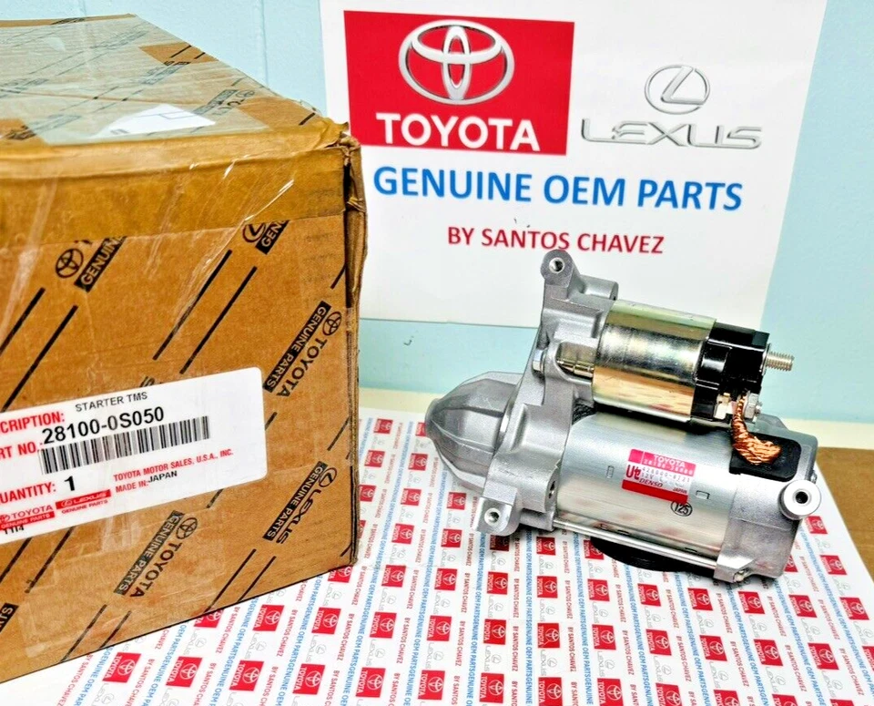 Arranque Tundra, Sequoia, Land Cruiser 2007-22 5,7 L V8 original OEM PIEZA 28100-0S050 Foto 3 de 4