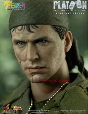Perfect Hot Toys Mms141 1/6 Field Platoon Sergeant Barnes Action