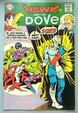 Hawk and the Dove #1 ~ DC 1968 ~ Steve Ditko GD/VG