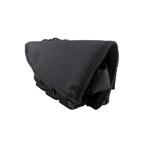 US Tactical Buttstock Cheek Holder with Zippered Utility Pouch and Ammo Carrier - Picture 13 of 15